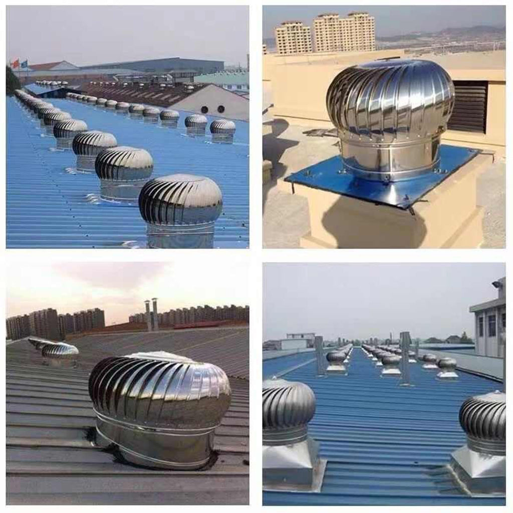 Turbine Roof Ventilator, Wind-driven Rotary Ventilator