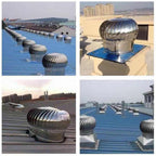 Turbine Roof Ventilator, Wind-driven Rotary Ventilator