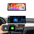 Ultra Narrow 12.3-inch 1920 * 720 Car Radio for BMW X1 F48 2018-2020 EVO Carplay Android Auto Multimedia Audio Stereo Touchscreen Bluetooth with Reverse Camera (Linux EVO System)