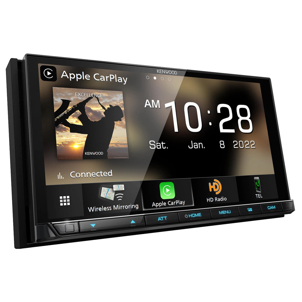 KENWOOD DMX958XR EXCELON Reference 6.8" Full HD Capacitive Touchscreen Car Stereo Receiver | Plus SiriusXM SXV300V1 Satellite Radio Vehicle Tuner