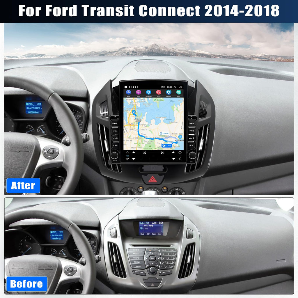 2+64G Car Radio for Ford Transit Connect 2014 2015 2016 2017 2018
