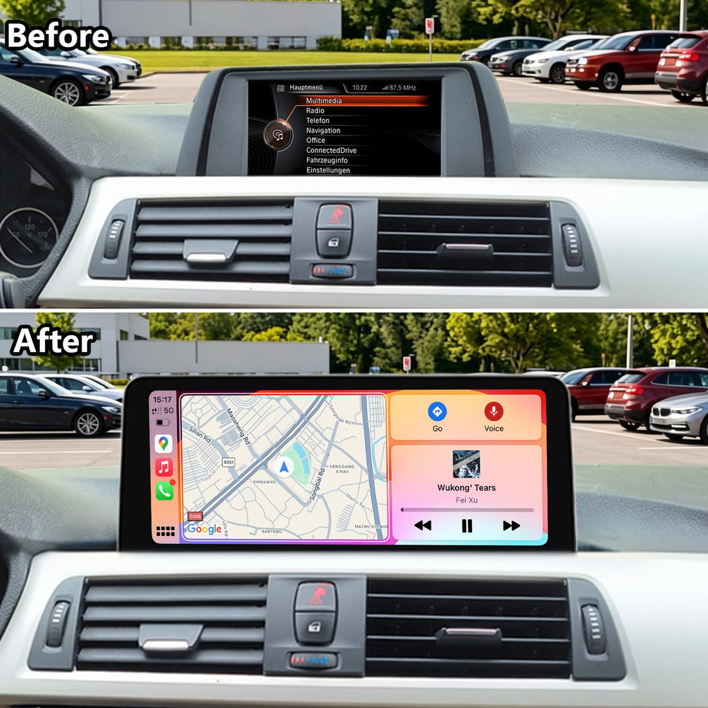10.25" CarPlay Screen for BMW F30 F31 F32 F33 F34 F36 2012-2017
