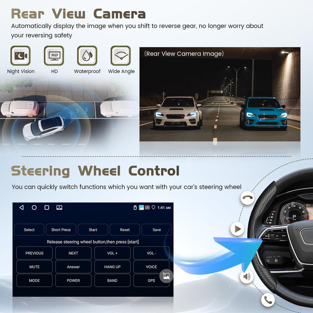 [Roinvou]4+64G 9" Android15 Car Radio for Chevrolet Chevy Camaro 2010-2015