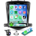 8Core 6G+128G Car Stereo for Chevy Cruze 2009-2015, Android 15 Radio with DSP 32-EQ,9.7Inch IPS Vertical Touch Screen,Wireless Carplay/Android Auto,GPS,WiFi,FM/RDS,SWC,Backup Camera