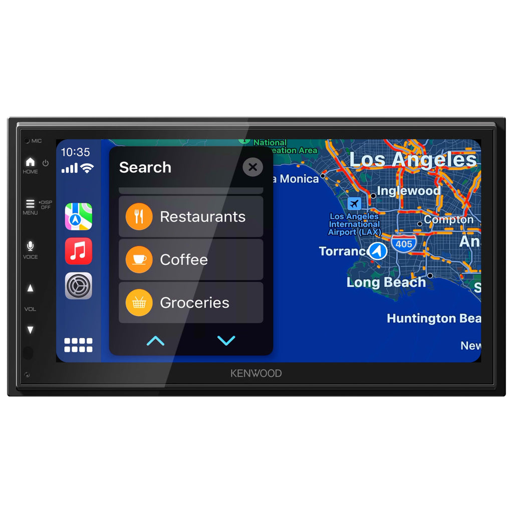 KENWOOD DMX50S 6.8" Capacitive Touchscreen Digital Multimedia Receiver – Wired Apple CarPlay, Android Auto, Bluetooth, USB Mirroring, iDatalink Maestro Ready