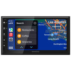 KENWOOD DMX50S 6.8" Capacitive Touchscreen Digital Multimedia Receiver – Wired Apple CarPlay, Android Auto, Bluetooth, USB Mirroring, iDatalink Maestro Ready