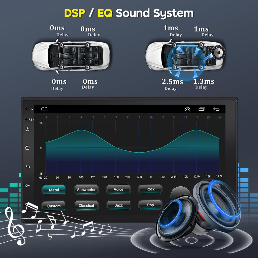 Android 15 Car Radio Stereo Upgrade for Toyota Corolla 2018-2021