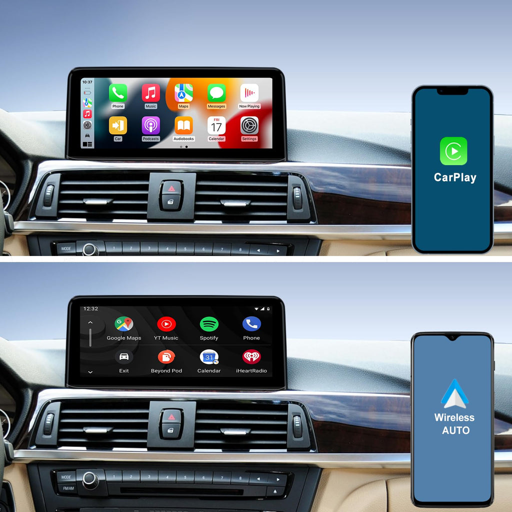 10.25" Linux Screen for BMW 2012-2017 Years 1 2 3 4 Series F20 F21 F22 F23 F30 F31 F32 F33 F34 F36 NBT System, Support Wireless CarPlay Android Auto Multimedia 328i 320i Accessories Car Radio