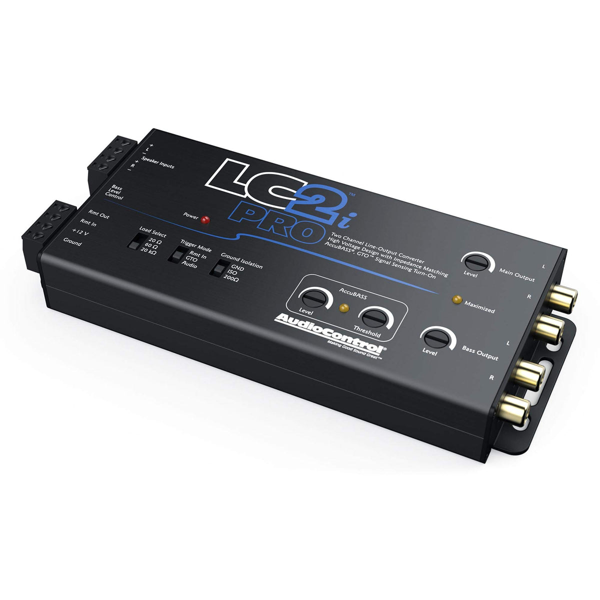 Stinger SS600XS 8GA Copper 600W Complete Amplifier Wiring Kit with LC2i-PRO 2-Channel line Output Converter
