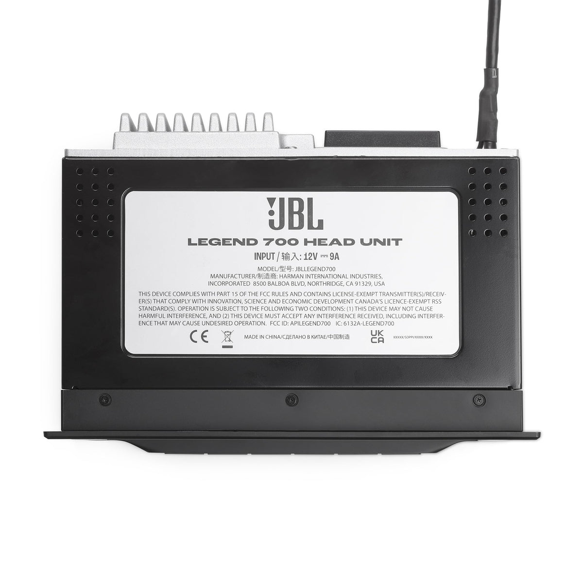 JBL LEGEND700 7 inch Legend 700 Series Digital Media Receiver with CarPlay and Android Auto