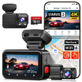 REDTIGER VC70 4K+2.5K Dash Cam, STARVIS 2 IMX678, Dual HDR, 30MB/s WiFi