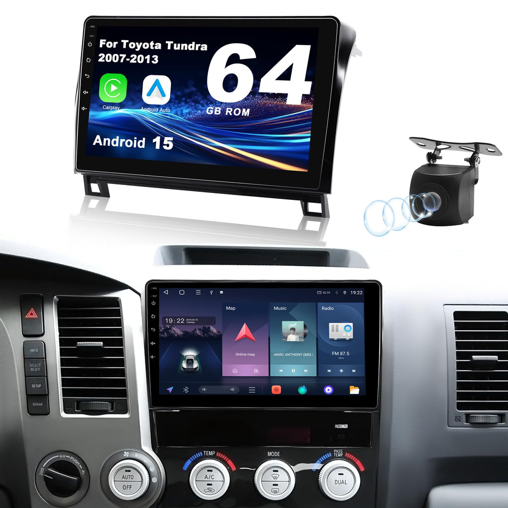 10.2'' 6GB RAM & 128GB ROM Car Radio for Toyota Tundra 2007-2013