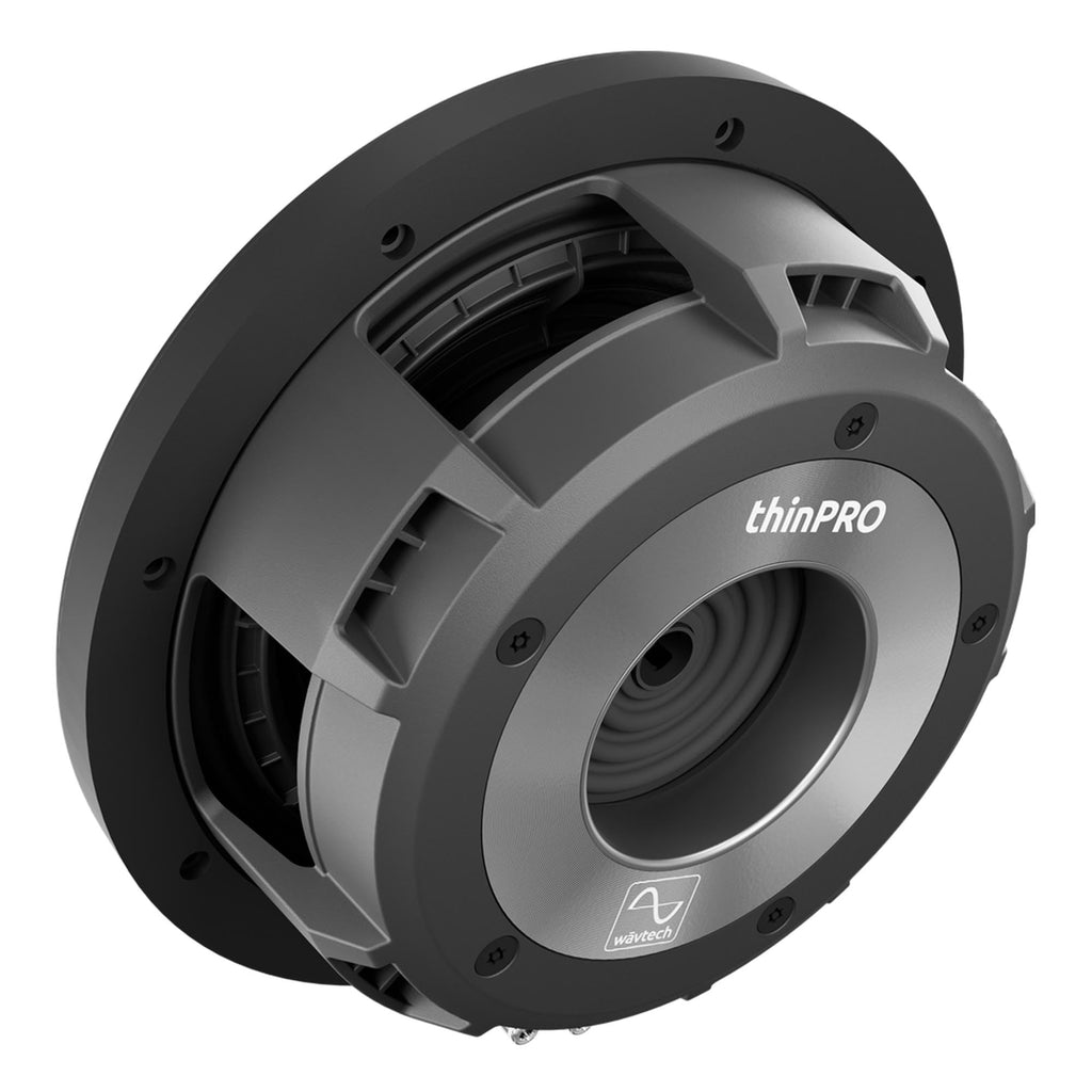 Wavtech THINPRO10-2 10” Professional Series Shallow 2 Ohm Subwoofer