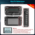 [8-core+128G] 8 Inch Car Radio for Chevy Silverado GMC Sierra Yukon 2007-2012, QLED Touch Screen GPS Navigation Stereo Upgrade with CarPlay Android Auto, Backup Camera, SWC, Bluetooth, Android 15