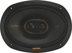 KICKER 51KSC69304 6"x9" KS 3-Way Speakers with Vixen Go Sound Deadener for Cars 80 mil, Butyl Rubber Deadening Material (2 Sheets, 1.3 sq ft Total)