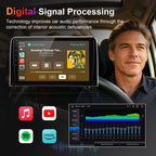 8 Core Car Stereo Radio for Honda CRV 2017-2021, 4+64G 10" QLED Touch Screen Car Radio with Wireless Carplay/Android Auto with WiFi GPS Navigation, Bluetooth, SWC/AM FM Radio