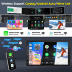 7'' Car Radio Stereo for Fiat 500 2016-2019 with Carplay and Android Auto