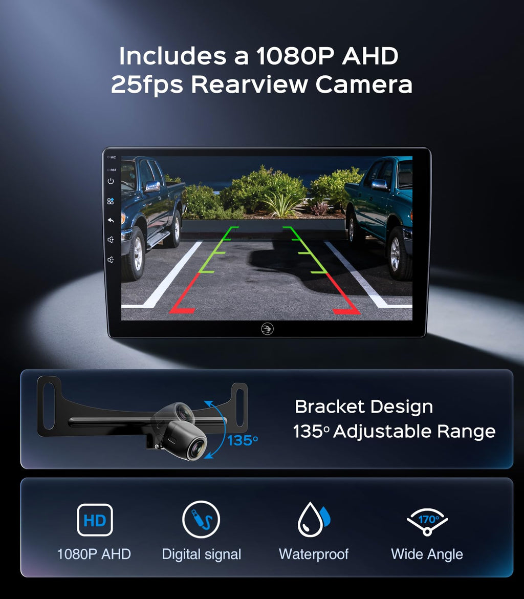 10“ 4GB+64GB Car Stereo Radio for Toyota Camry 2012 2013 2014