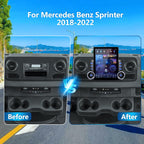 2G+64G Upgrade 9.7" 2 Din Car Stereo for Mercedes-Benz Sprinter 2018-2022