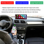 12.3" Wireless CarPlay Touchscreen for Audi Q3 MMI 3G+ 2013-2018