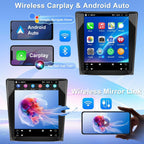Android 13 Car Stereo Radio for Cadillac Escalade/Sailway SLS 2007-2014 Car Radio 9.7 Inch Touchscreen Head Unit in Dash GPS, SWC, WiFi, Hi-Fi Sound System, FM/RDS, Split Screen+AHD Backup Camera