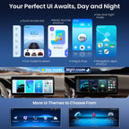 XTRONS 12.3" 2K QHD Android Car Stereo for Mercedes GLK-Class X204 (2013-2015) NTG4.5/4.7, Wireless CarPlay & Android Auto, Snapdragon 662 8GB+128GB, 4G LTE, Gyro Sensor