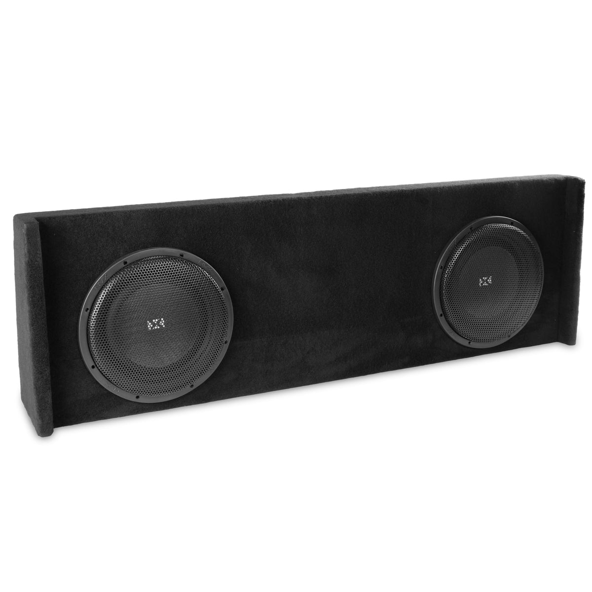 NVX Dual 12" Loaded Sub Box for Silverado/Sierra Crew Cab 2007-2013