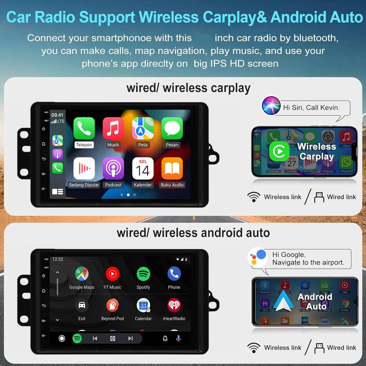 Car Stereo Car Radio for Chevrolet Avalanche 1500 2500 2003-2006 Head Unit