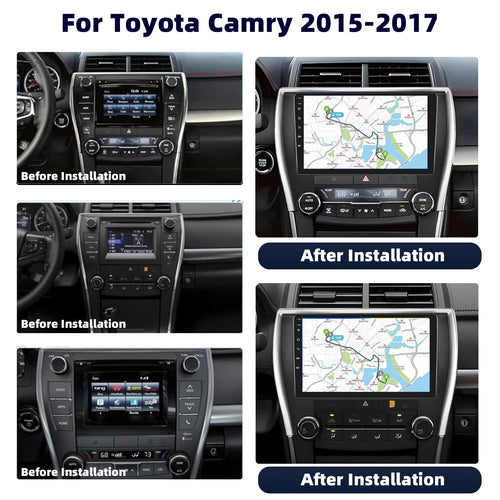 10" Android 13 Car Radio Stereo for Toyota Camry 2015-2017