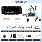 4+64G 6.86Inch Car Stereo Radio for Dodge Neon 1999-2005 with Carplay
