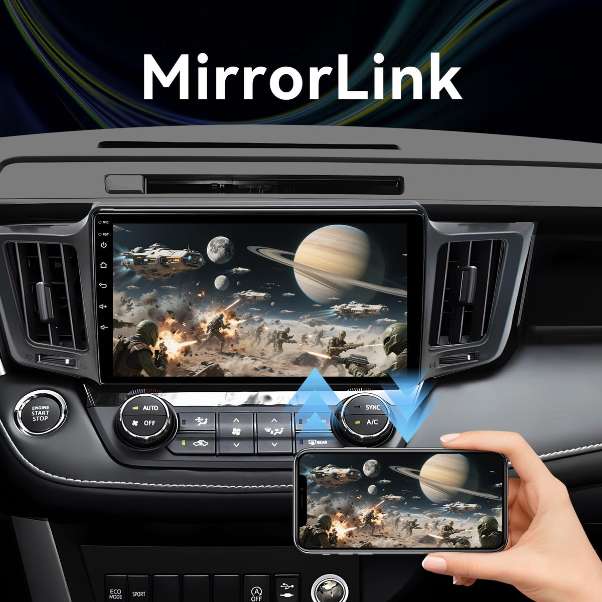 Android Radio Compatible with Toyota RAV4 2013-2018