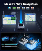 [4G+64G] Car Stereo for BMW 5 Series X5 E39 E53 M5 1996-2006 with 5GWiFi/Android 15/Wireless Carplay Android Auto,9" Incell Touch Screen Radio,GPS/EQ DSP/Bluetooth5.0/SWC/AHD Backup Camera