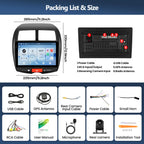 4G+128G Car Stereo Radio for Mitsubishi Outlander Sport RVR 2011-2017 / ASX 2013-2015, Wireless CarPlay Android Auto 10 Inch Incell 1280*720 Touch Screen Head Unit with GPS Bluetooth FM Backup Camera