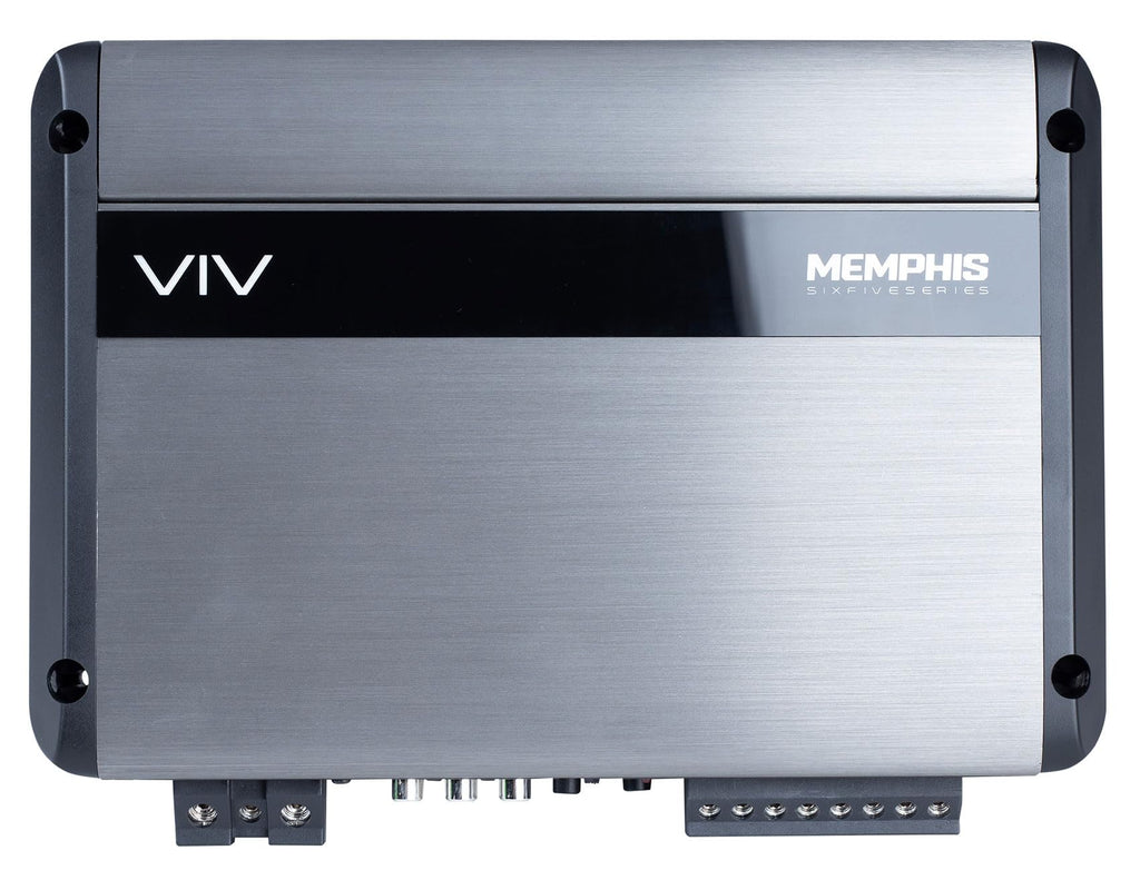 Memphis Audio VIV600.4V2 SixFive Series Bundle: 600-Watt 4-Channel DSP Car Amplifier, RWK42 4-Gauge Car Amp Wiring Installation Kit w/(2) RCA Cables, 2-Items