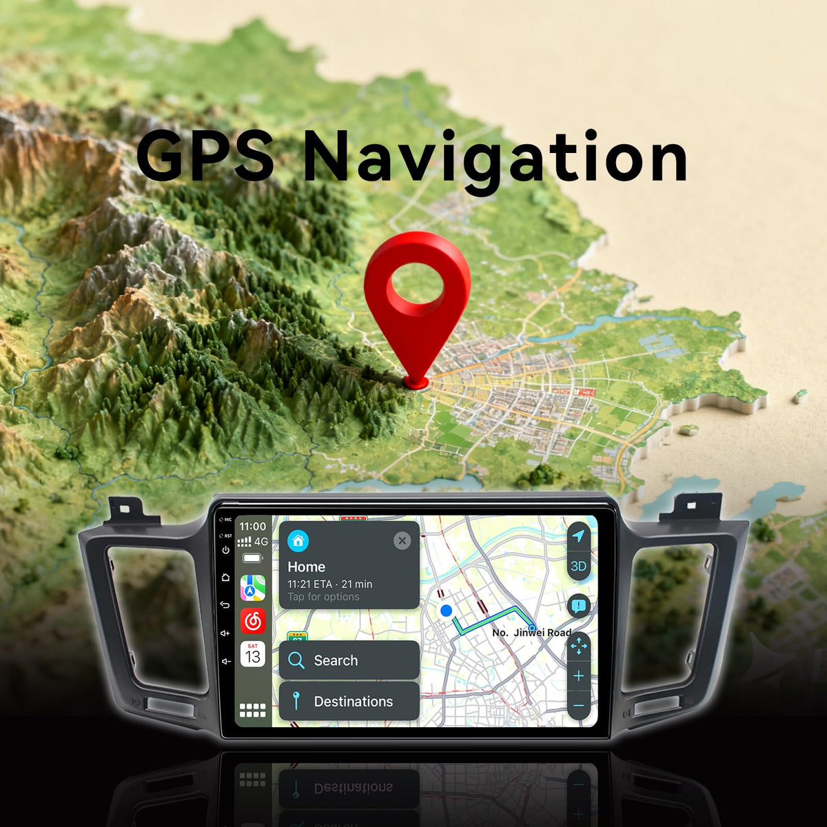 Android Radio Compatible with Toyota RAV4 2013-2018