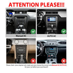 10" Car Stereo Navigation FM Radio Mounting Frame Bracket with Wiring Harness Compatible with Ford Mustang 2010 2011 2012 2013 2014 at