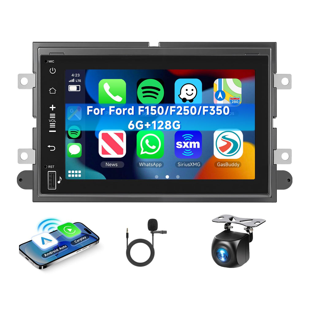 8 CORE 6G+128G Car Radio for Ford F150/ F250/ F350 2004-2014