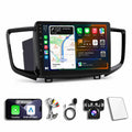 Android 14 Car Radio Stereo for Honda Pilot Ridgeline 2016-2019, 10 Inch Touch Screen Dash Kit 4Core 2+32GB with Wireless CarPlay Android Auto GPS Navigation Bluetooth SWC WiFi 5G DSP RDS FM Camera
