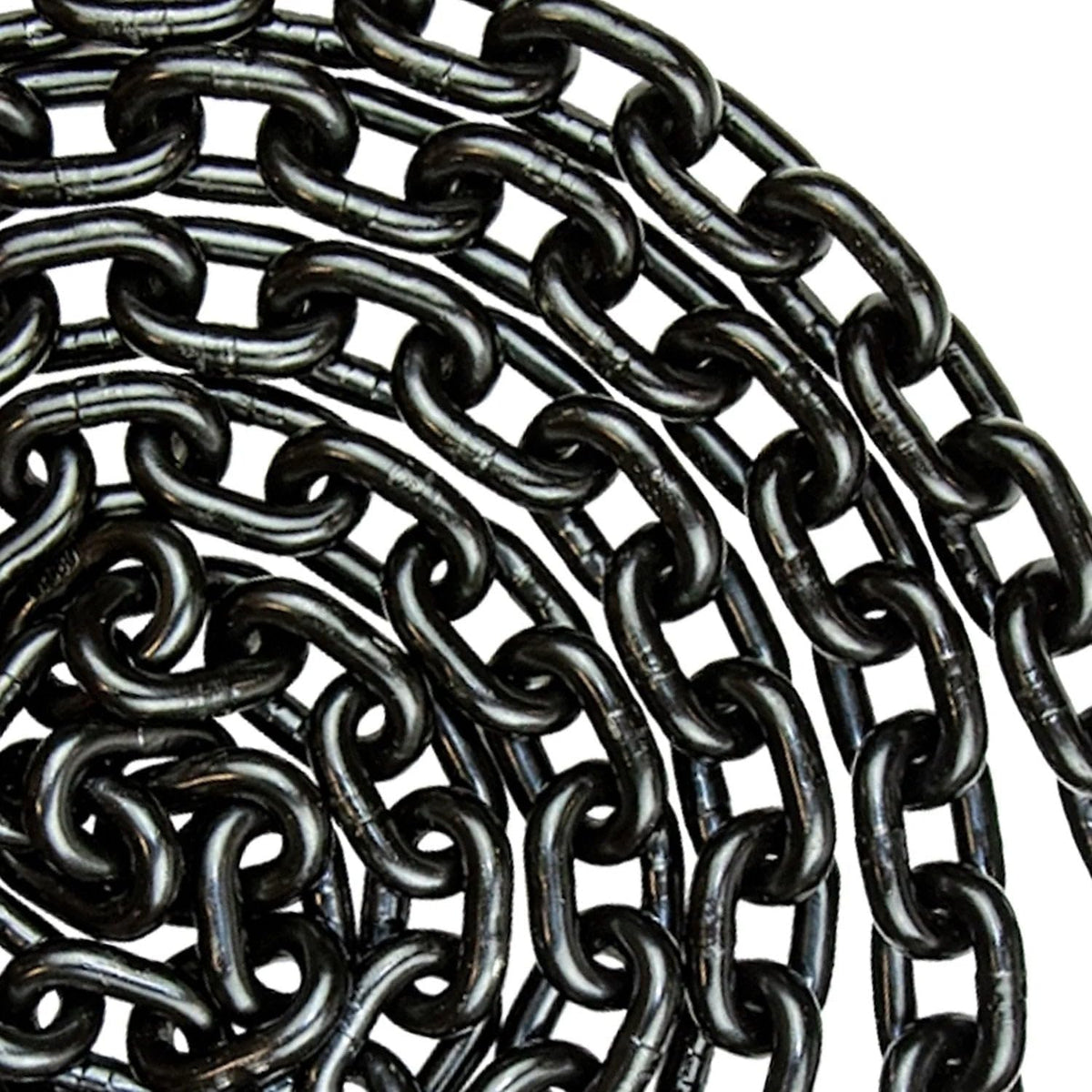 VULCAN Binder Chain Tie Down with Grab Hooks - Grade 80-1/2 Inch x 20 Foot - 12,000 Pound Safe Working Load