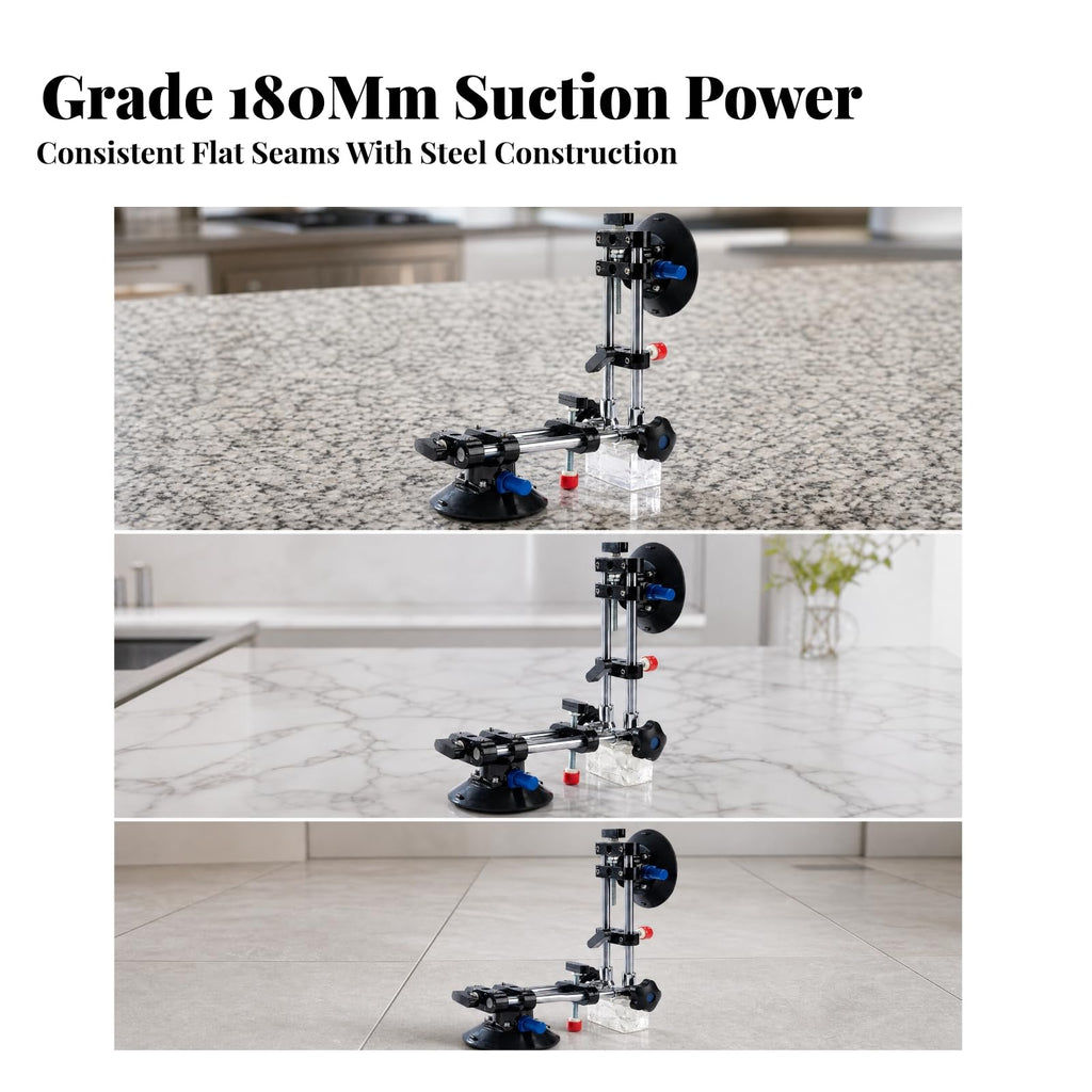 SM SunniMix Tabletop Countertop Leveler | Adjustable Clamping Blocks, Leveling Tool, Fabricators