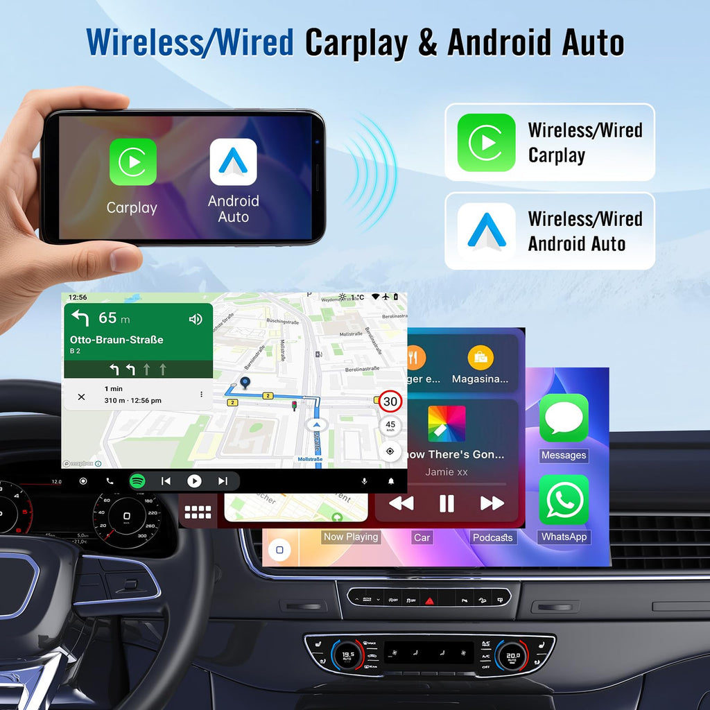 9'' Car Radio for Porsche Cayenne 2002 2003 2004 2005 2006 2007-2010