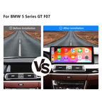 12.3" CarPlay Android Auto Stereo for BMW 5 GT F07 NBT 2012-2016