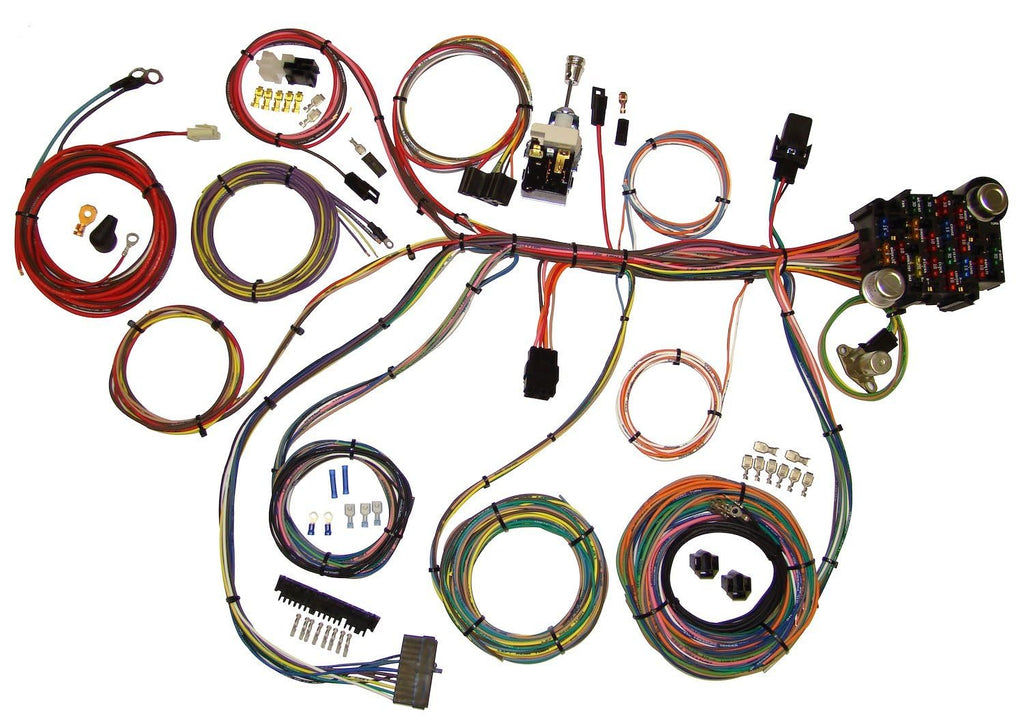 American Autowire Power Plus 20 KIT - Universal Wiring System - Wiring Harness - Copper Core Conductor, PVC Insulation
