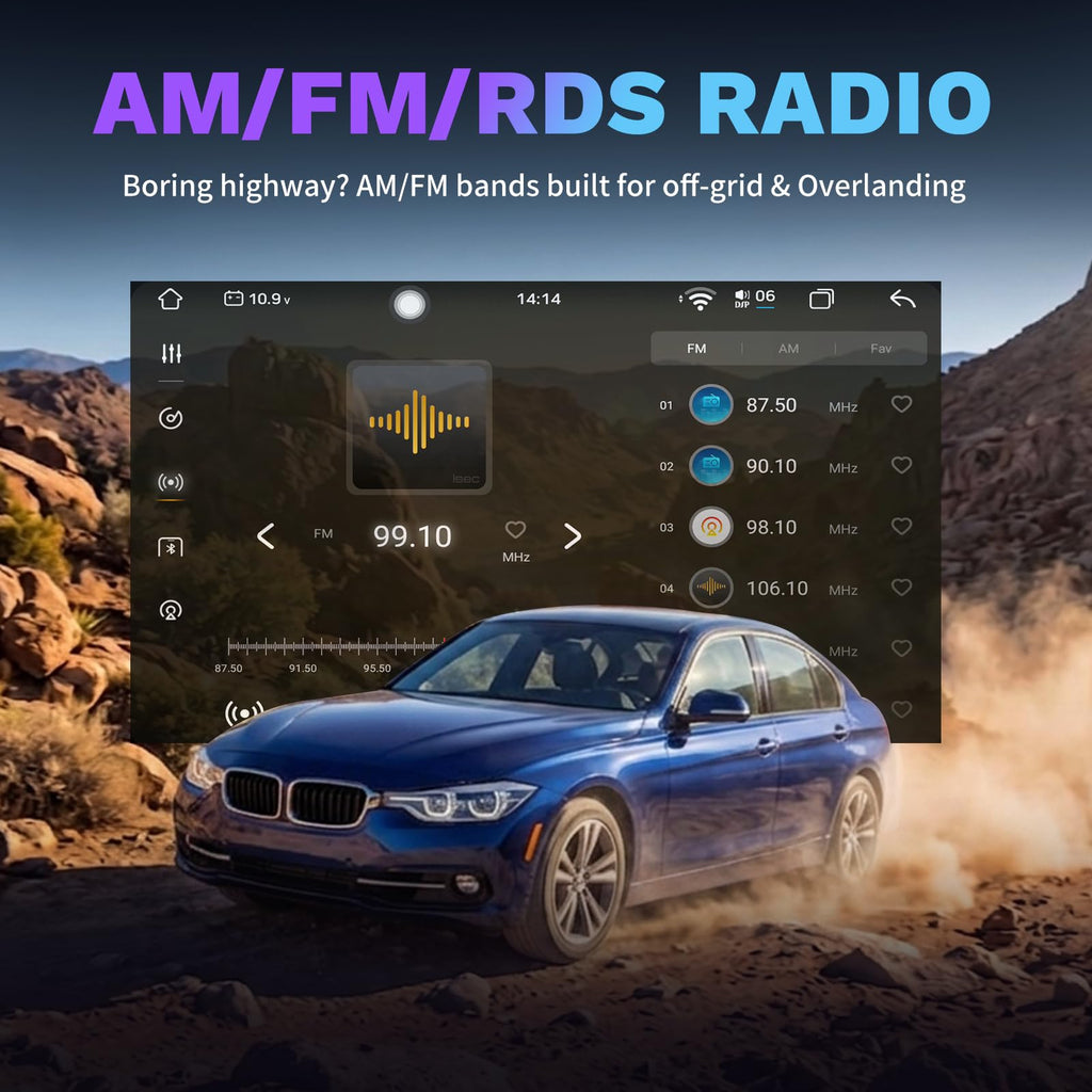 8 Core 8+128G for BMW 3 Series F30 F31 F32 2012-2016 Touchscreen Radio Upgrade: 10.25 Inch Screen Wireless CarPlay Android Auto Stereo Head Unit GPS Navigation SWC Backup Camera 320i/328i CIC NBT