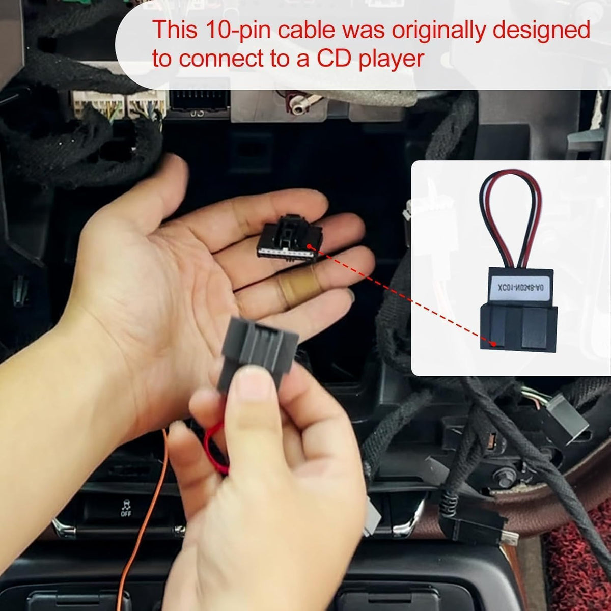 Wiring Harness for 2014-2018 Chevy Silverado GMC Sierra ，2015-2018 Chevy Colorado GMC Canyon ，2015-2019 Suburban Tahoe Yukon – Compatible with Multiple Models