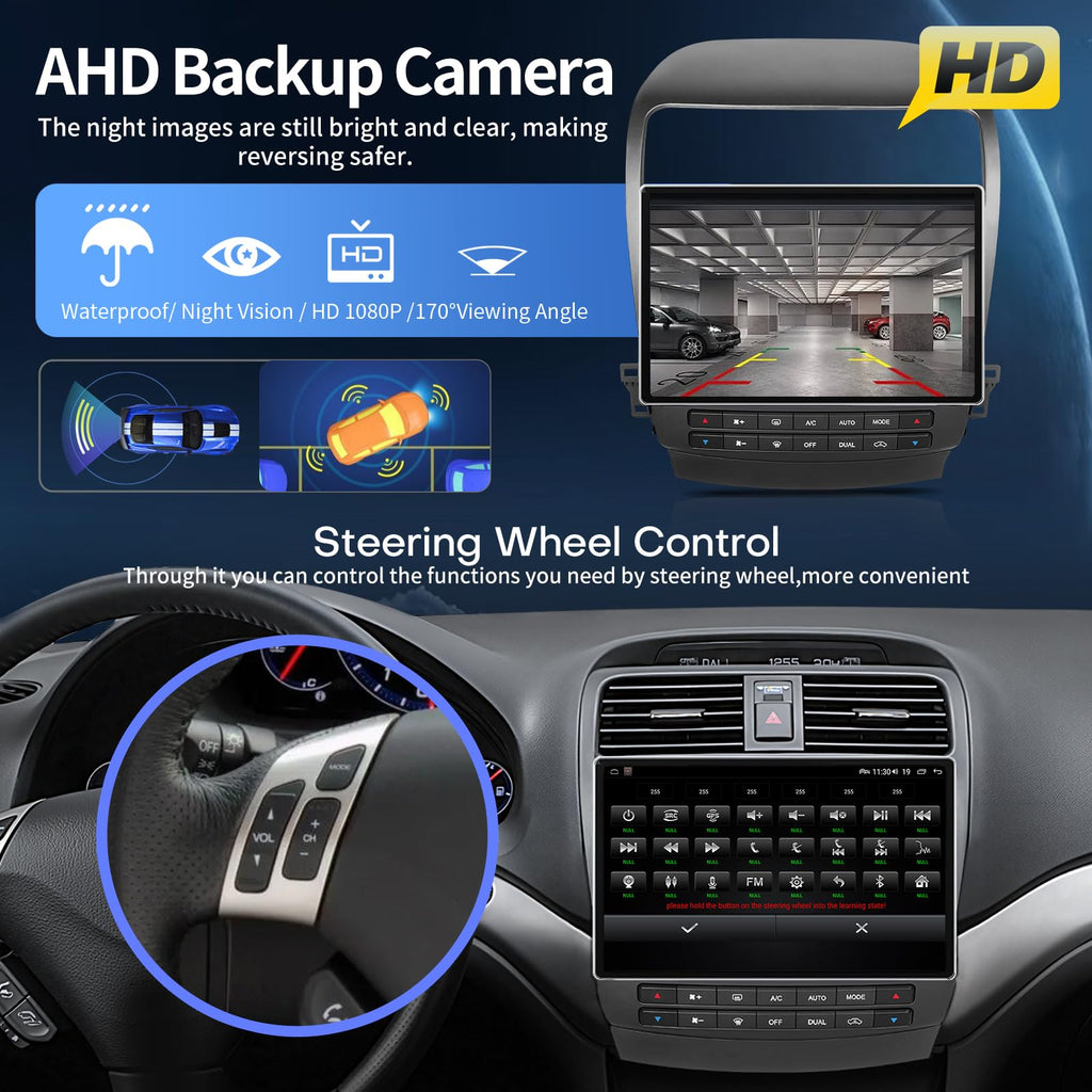 8+128G Car Radio for Acura TSX 2004 2005 2006 2007 2008 Radio Stereo