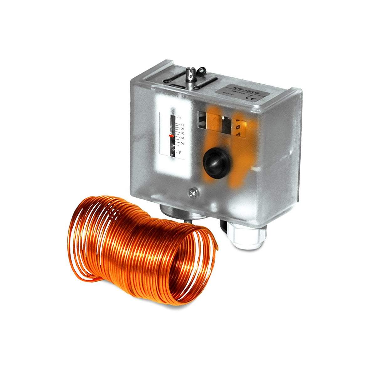 FS-4 (2) SPDT, 10' Capillary, Freeze STAT, Manual Reset