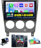 4+128GB Android 15 Car Stereo for Subaru Impreza 2003-2006 Wireless Carplay Android Auto, 9 Inch Incell Touch Screen Car Stereo with GPS, Backup Camera, Bluetooth, FM/RDS, EQ, WiFi, SWC