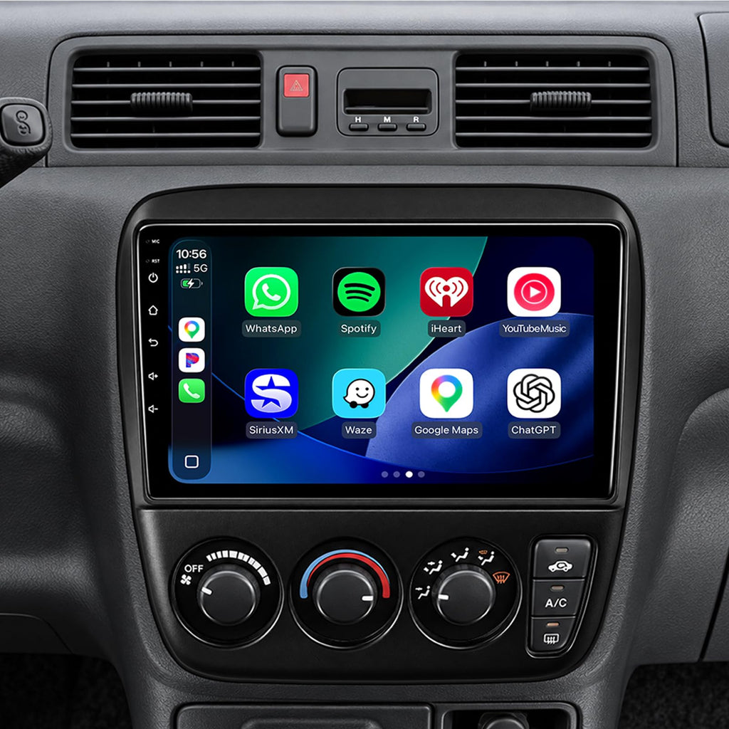 64G Car Stereo Radio for Honda CRV 1997-2001 (Manual A/C) with CarPlay