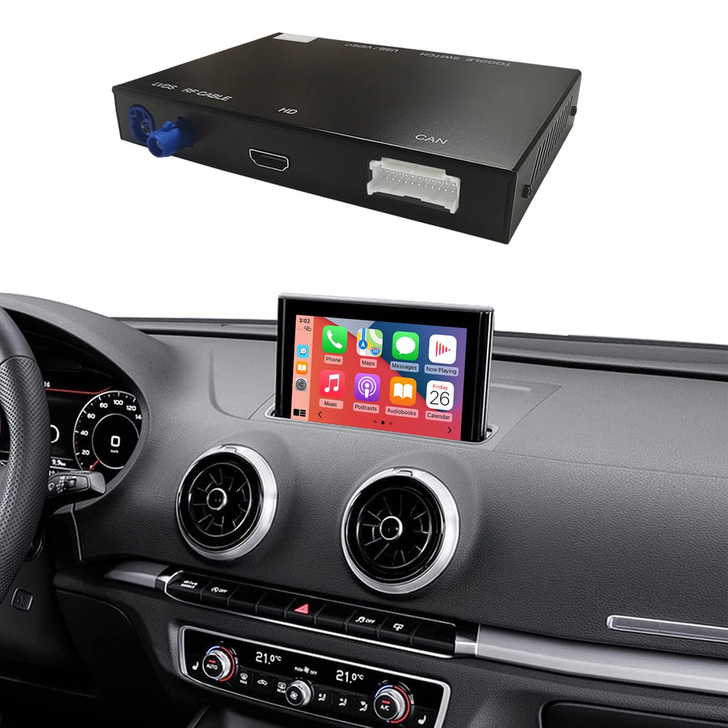 Wireless CarPlay Retrofit Kit Compatible with 2013-2018 Audi A3/S3